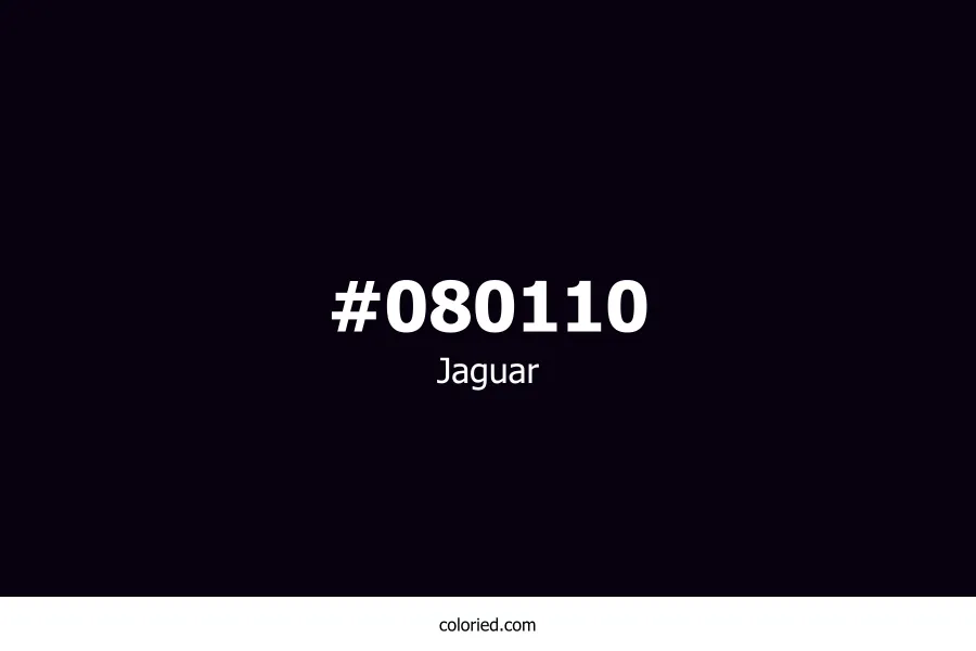 Jaguar Color