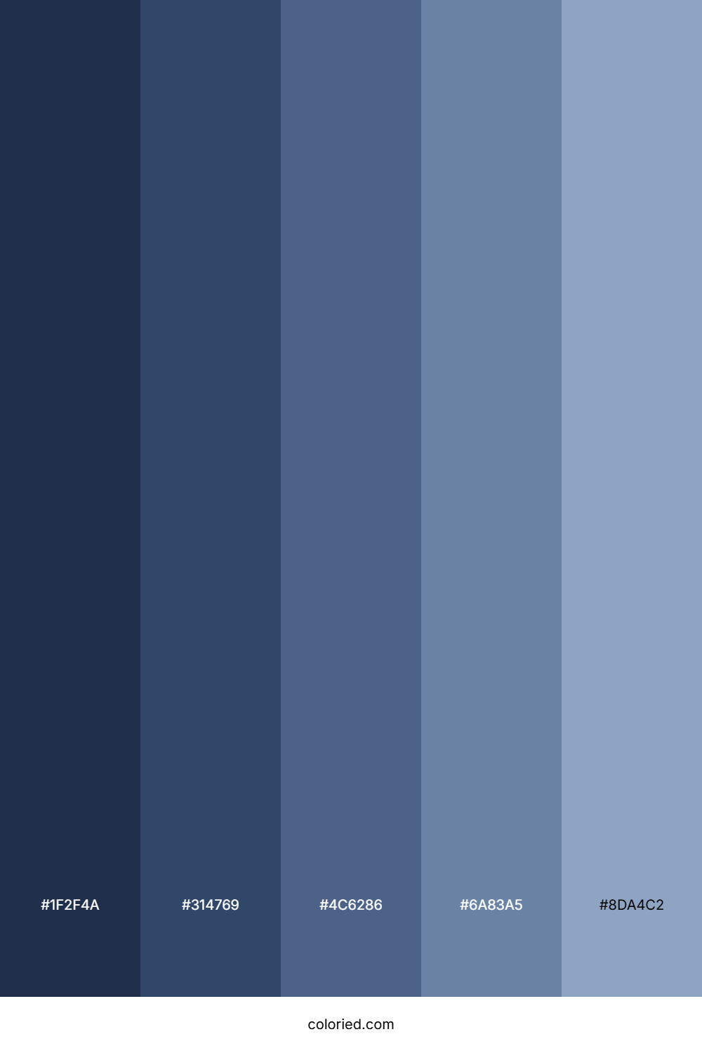 Jeans Color Palette
