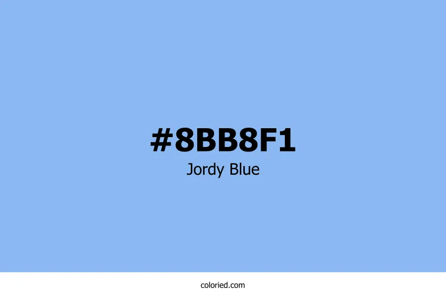 Jordy Blue Color