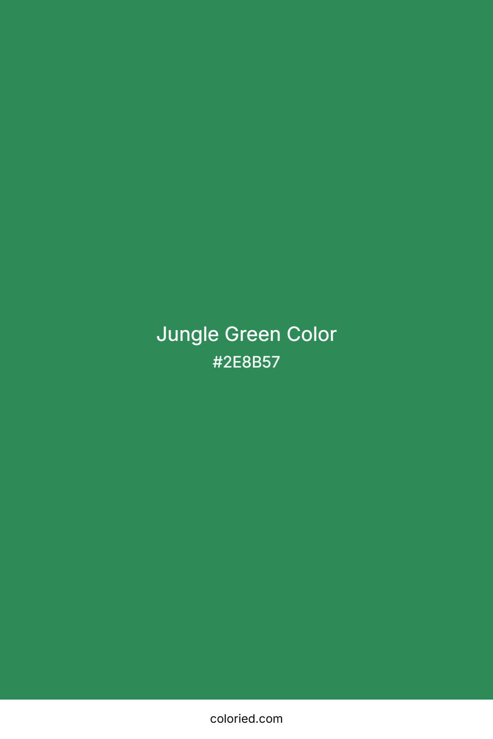 Jungle Green Color