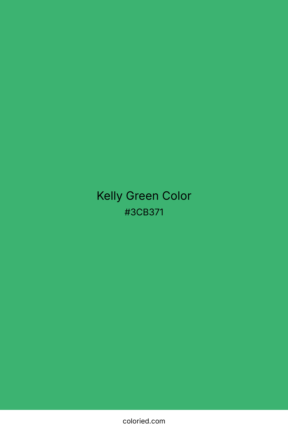 Kelly Green Color