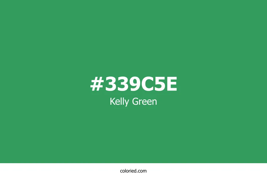 Kelly Green Color Hex Code