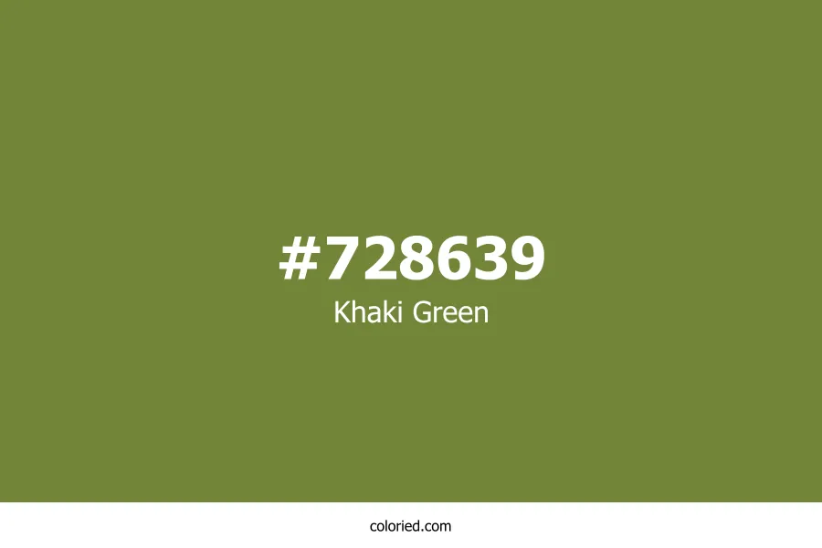 Khaki Green Color Hex Code