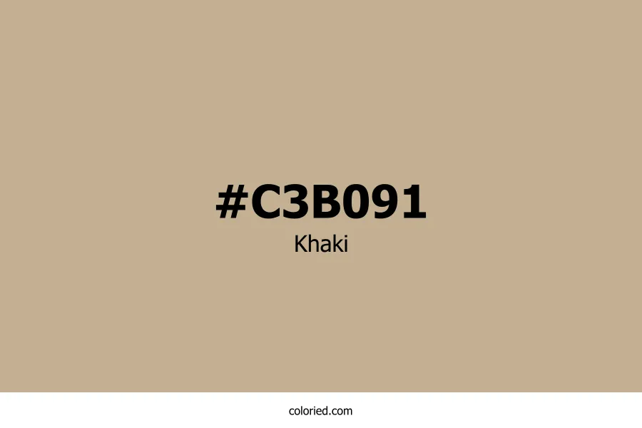 Khaki Color Hex Code