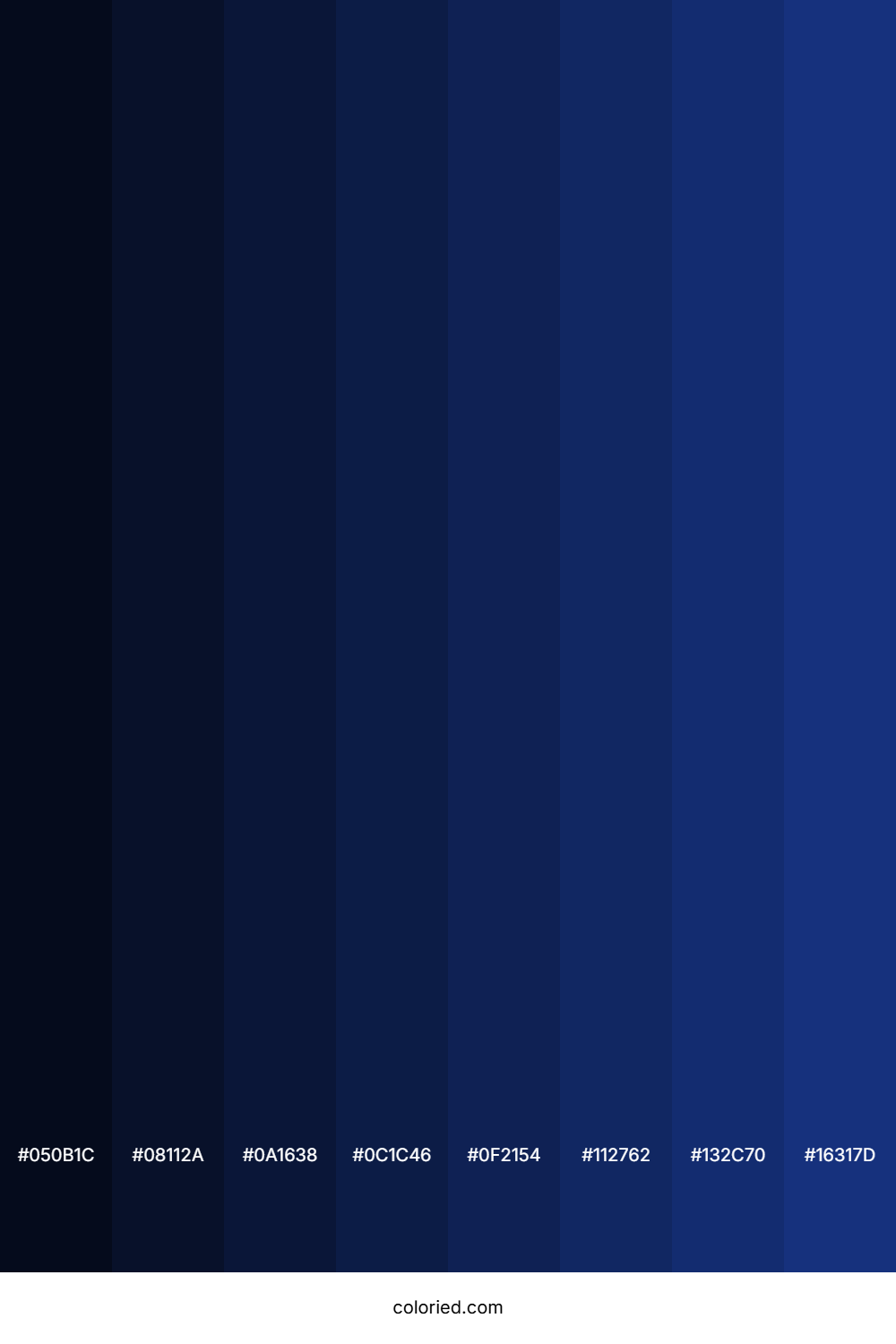 Lapis Blue Color Shades