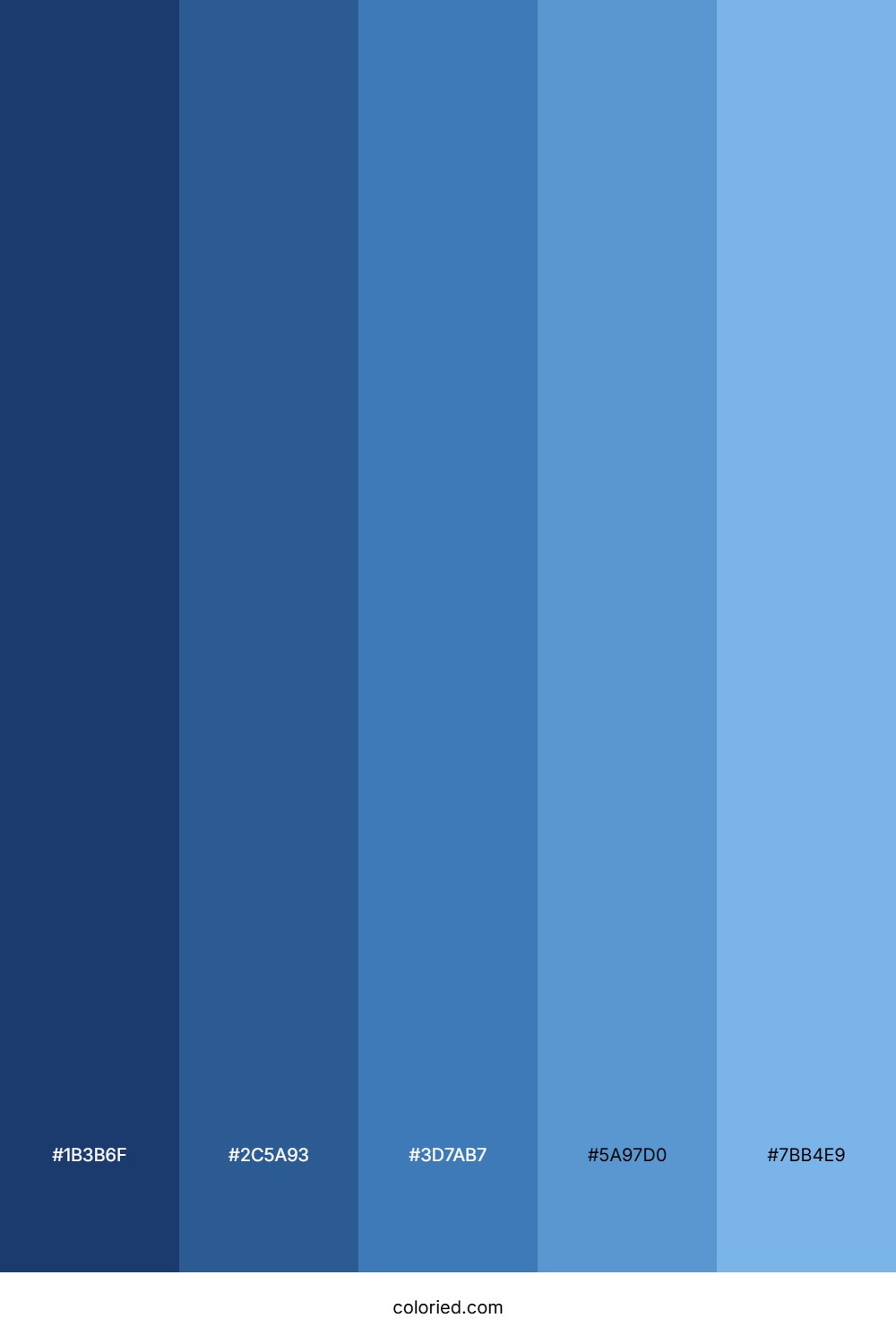Lapis Lazuli Blue Color Palette