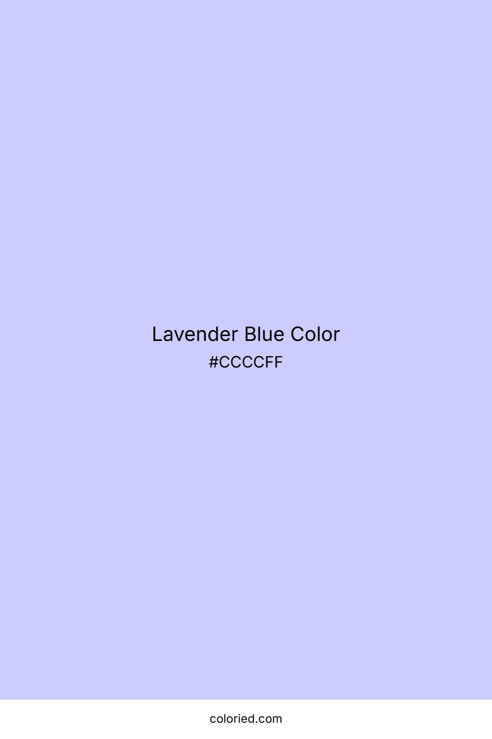 Lavender Blue Color