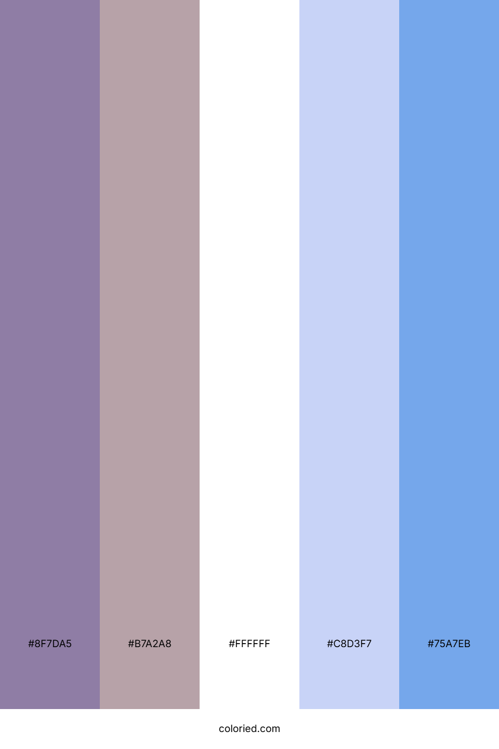 Lavender Cloud Sea Palette