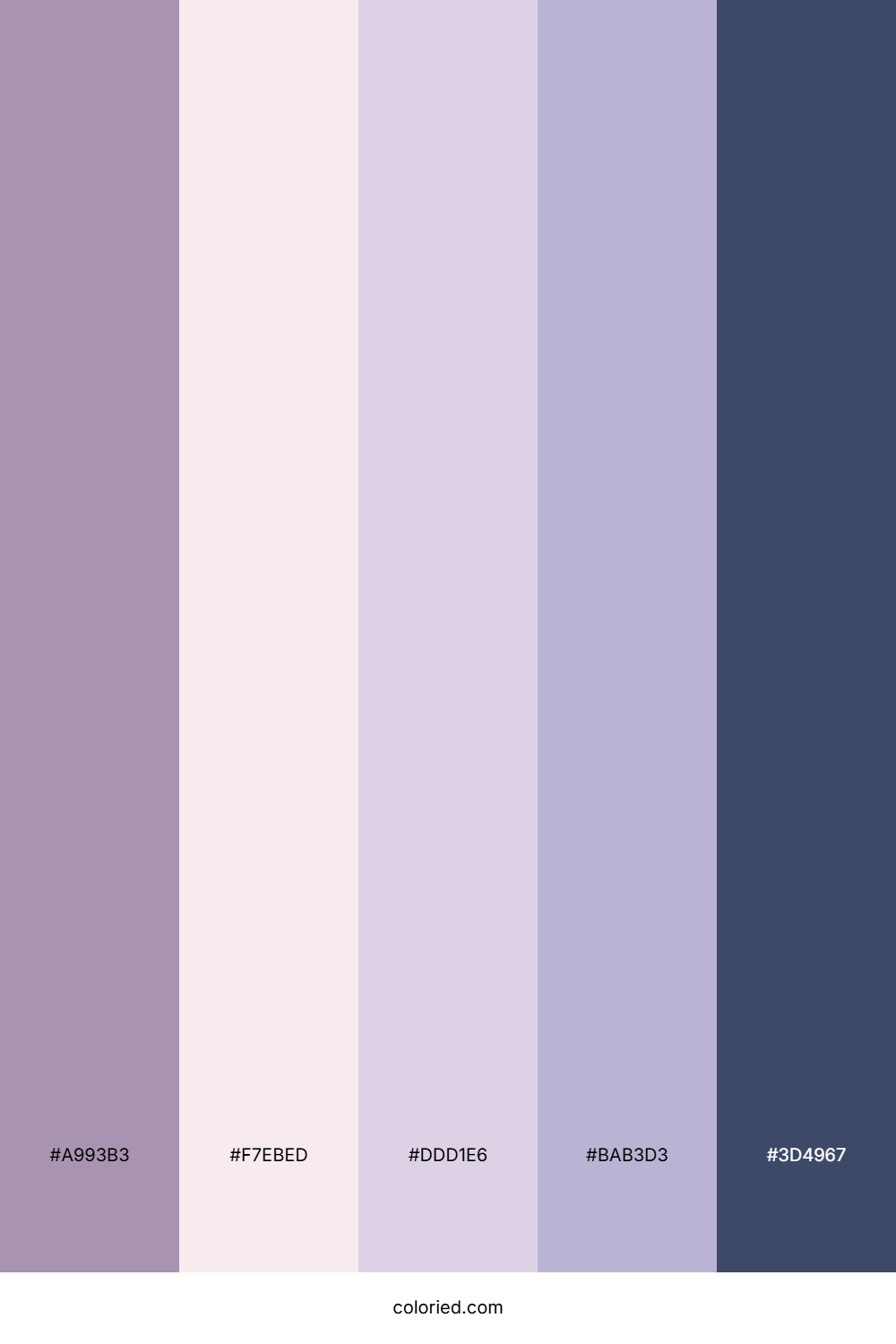 Lavender Coast Haze Palette