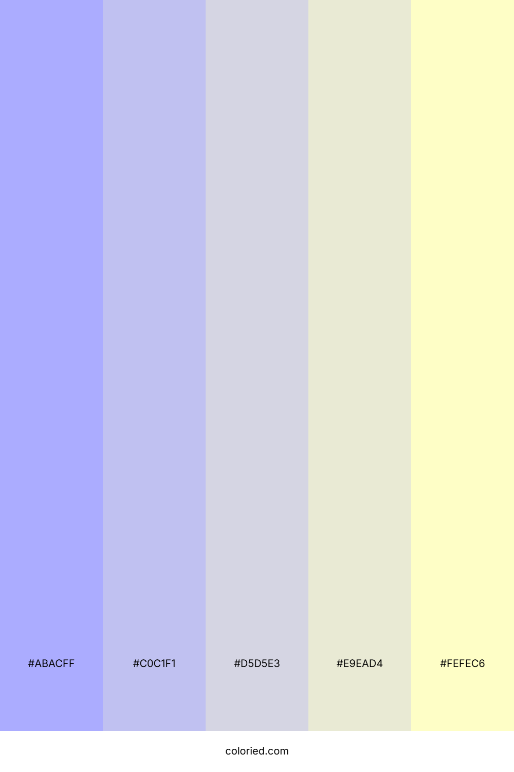 Lavender Cream Light Color Palette