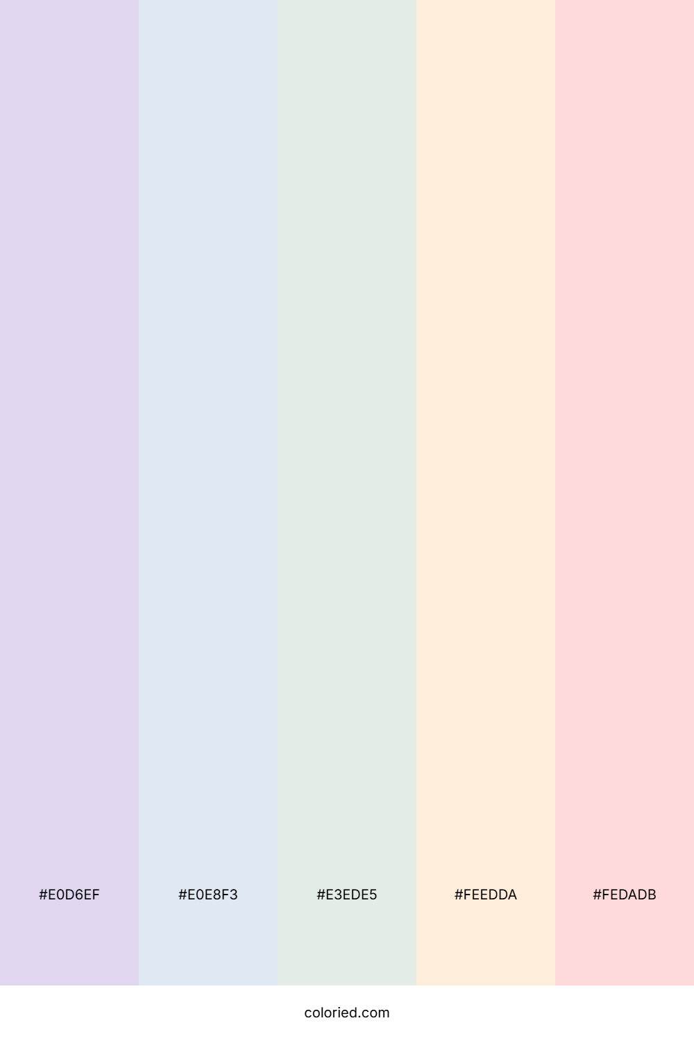Lavender Frost Color Palette