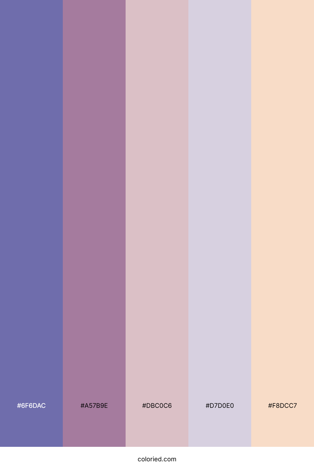 Lavender Mist Rose Palette