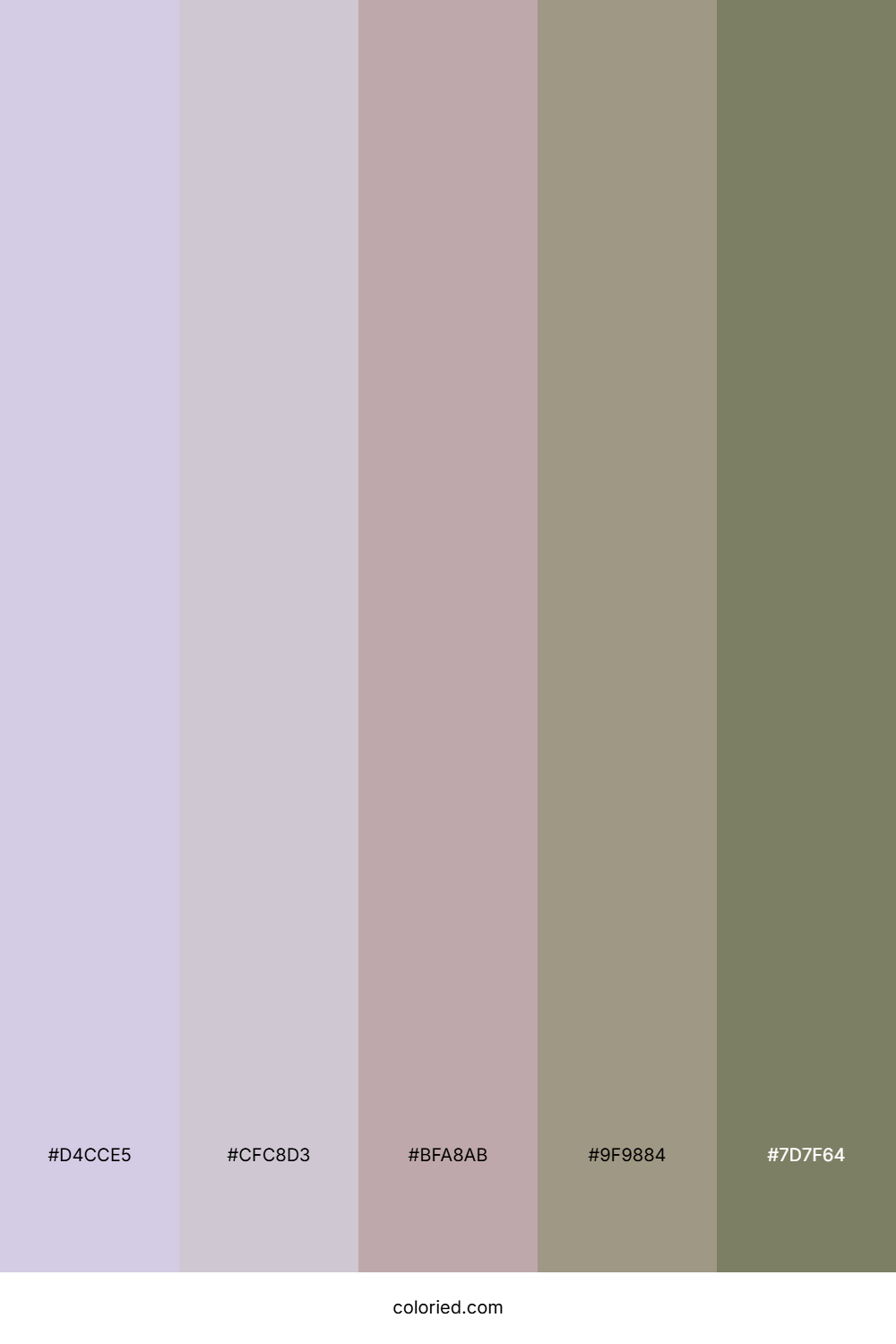 Lavender Sand Dunes Palette