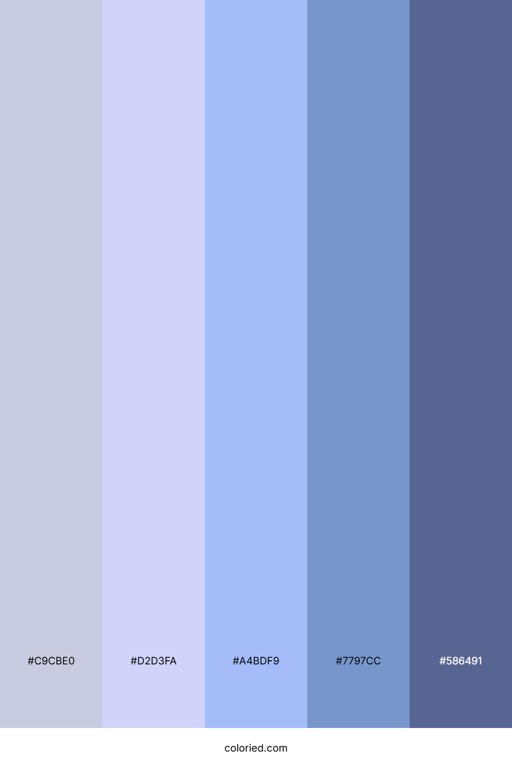 Lavender Sky Horizon Palette