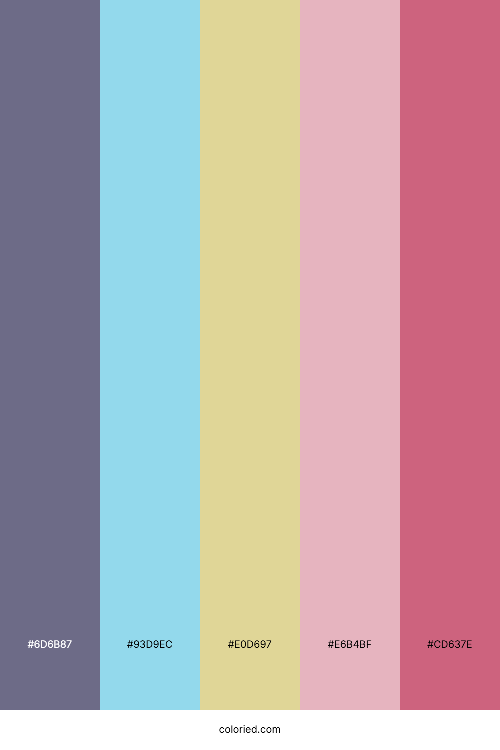 Lavender Sky Wheat Palette