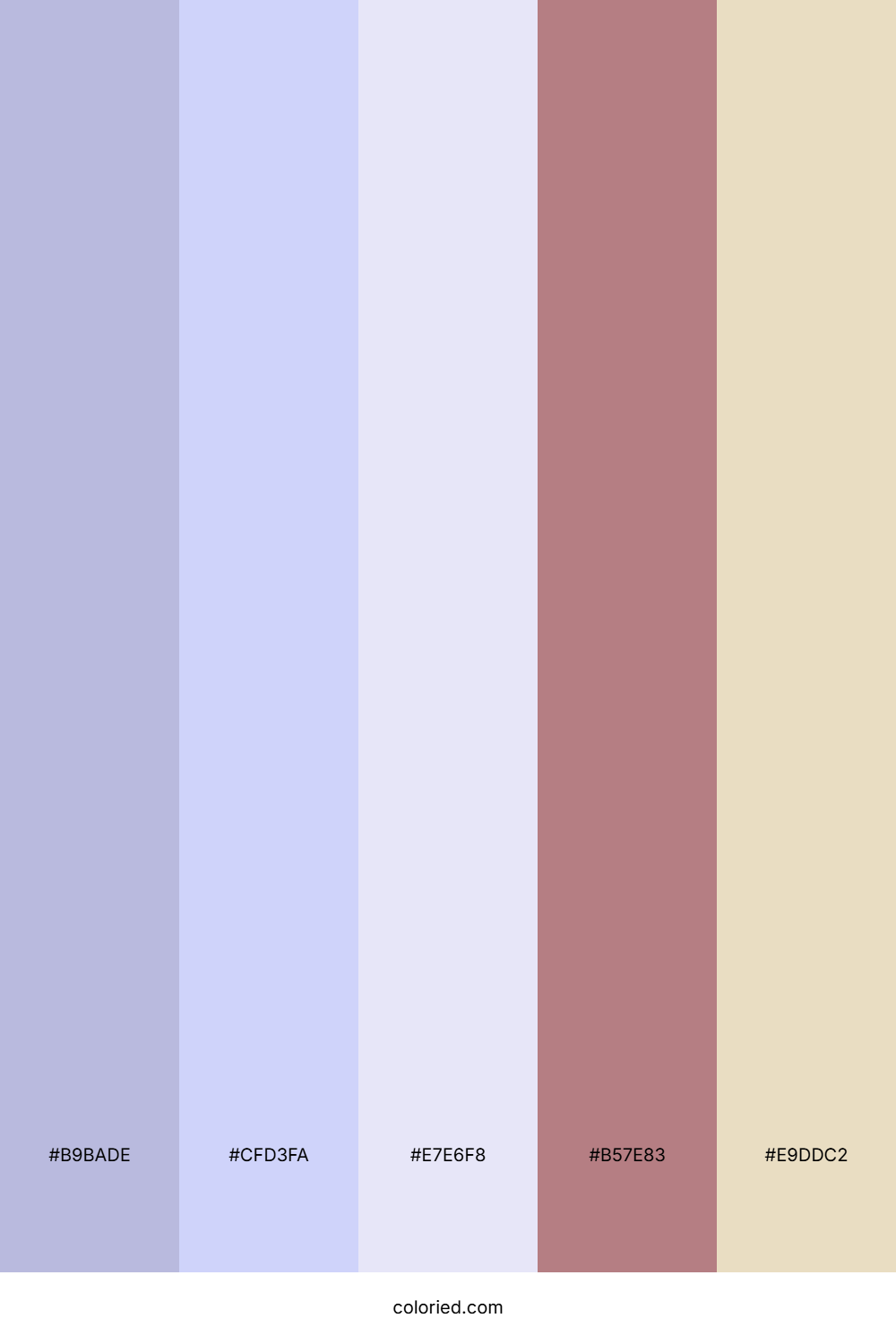 Lavender Sunset Glow Color Palette