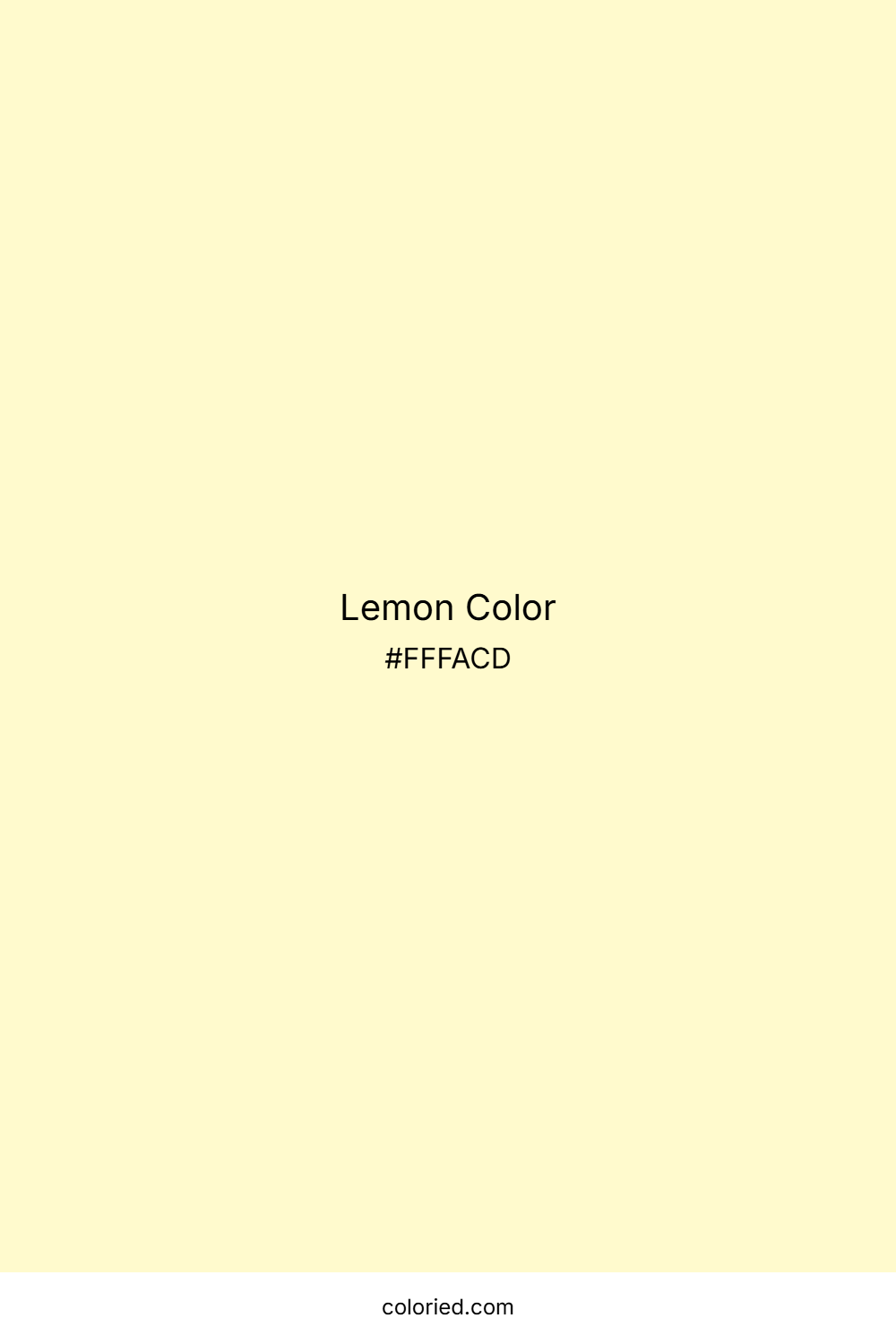 Lemon Color