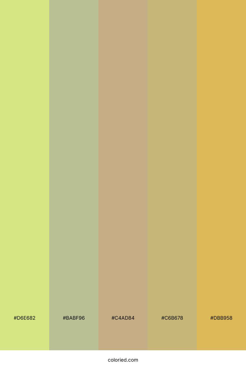 Lemon Orchard Bloom Color Palette
