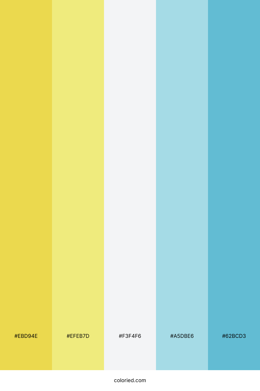 Lemon Sky Breeze Color Palette