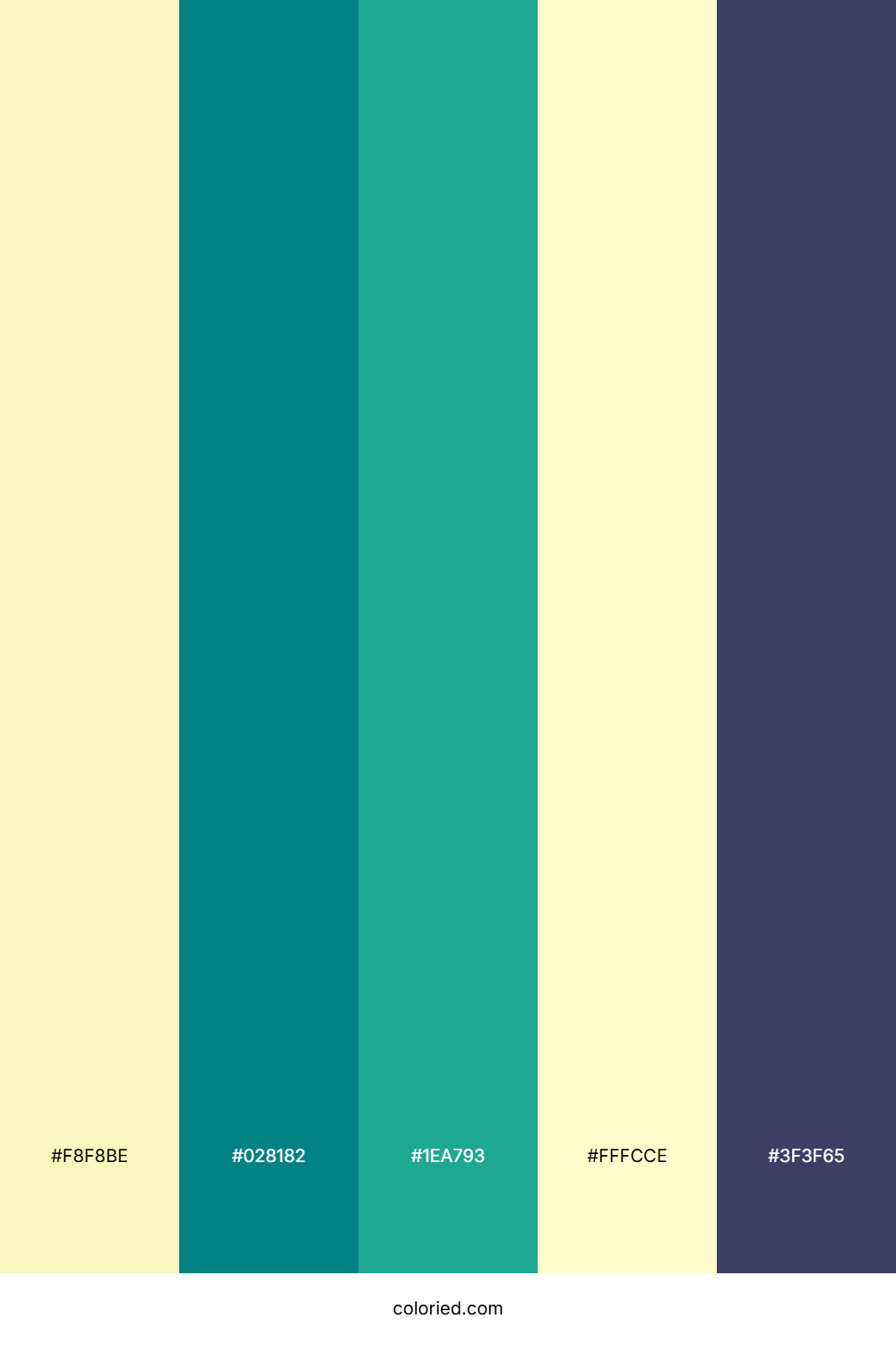 Lemon Verbena Sky Color Palette
