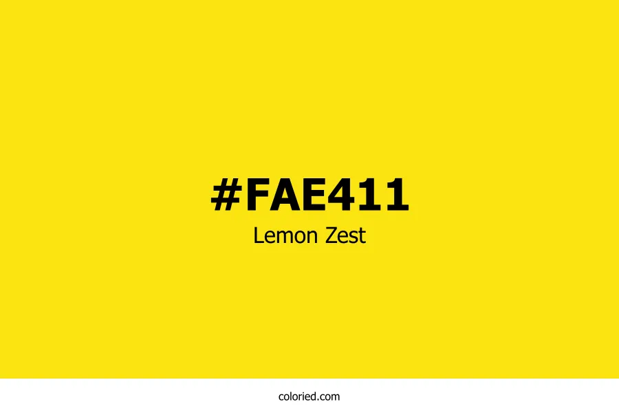Lemon Zest Color