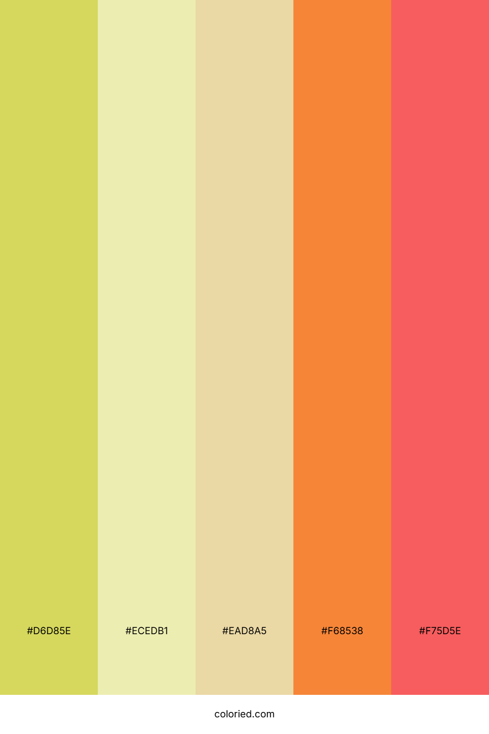 Lemonade Fizz Color Palette
