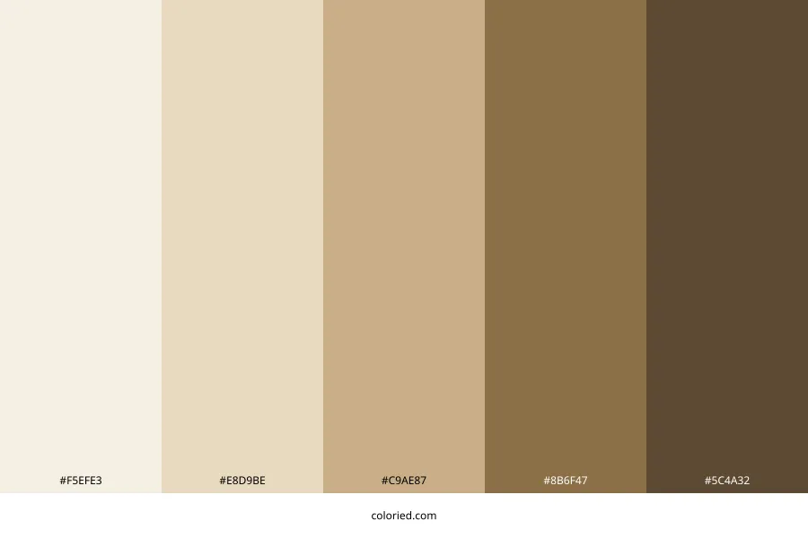 Light Academia Color Palette