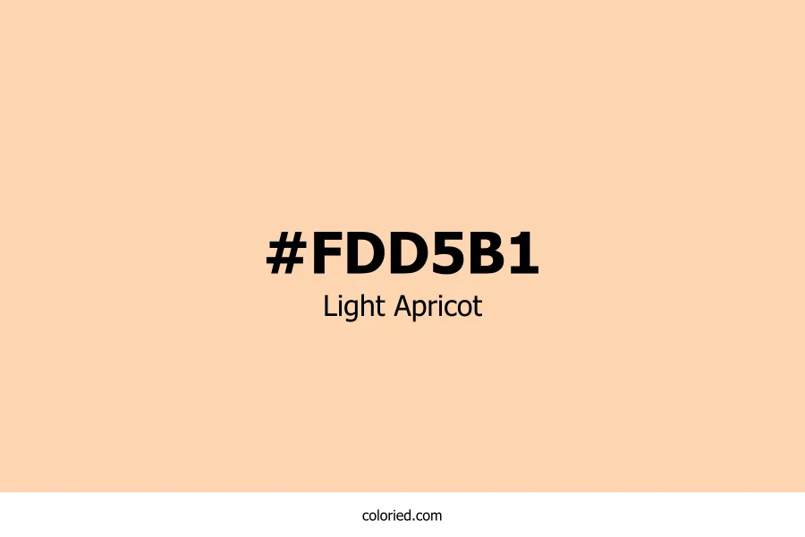 Light Apricot Color