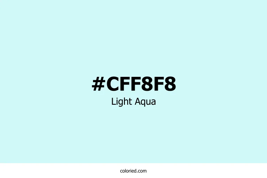 Light Aqua Color