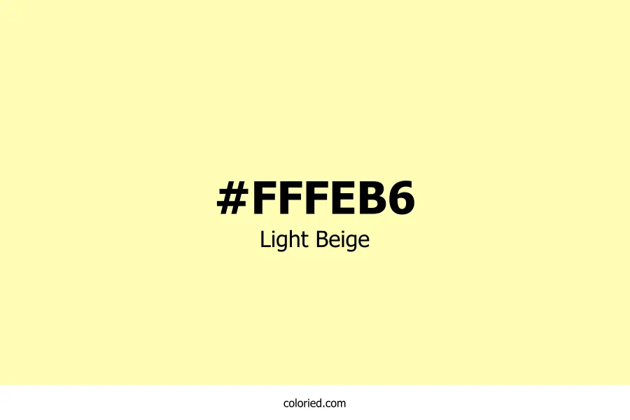 Light Beige Color