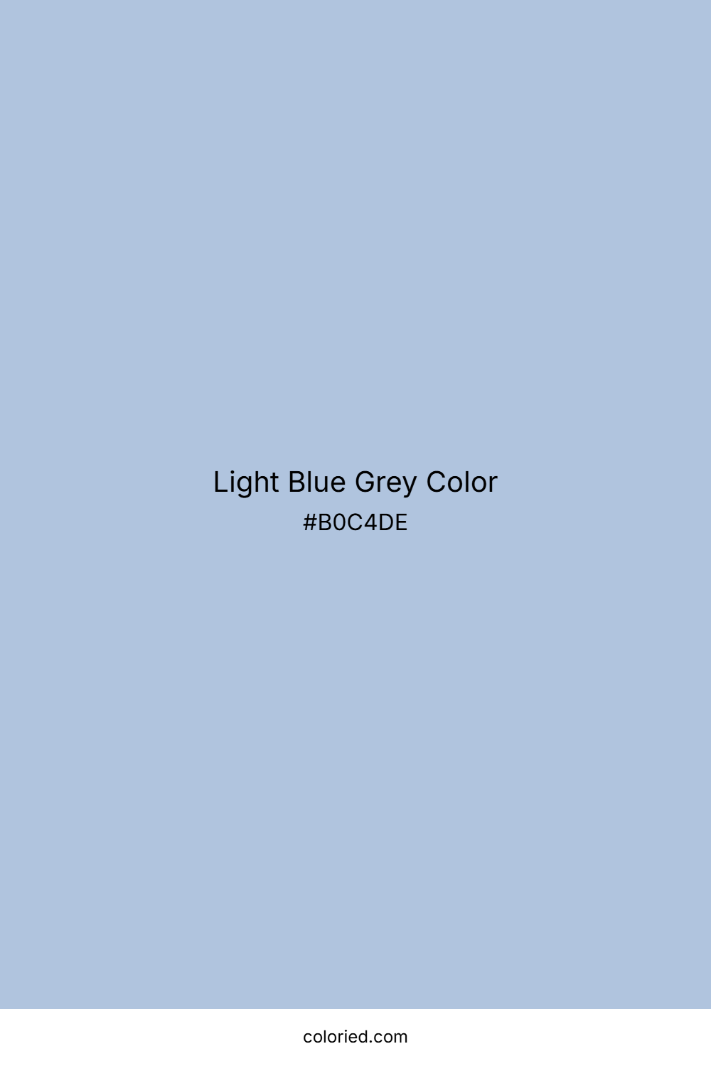 Light Blue Grey Color