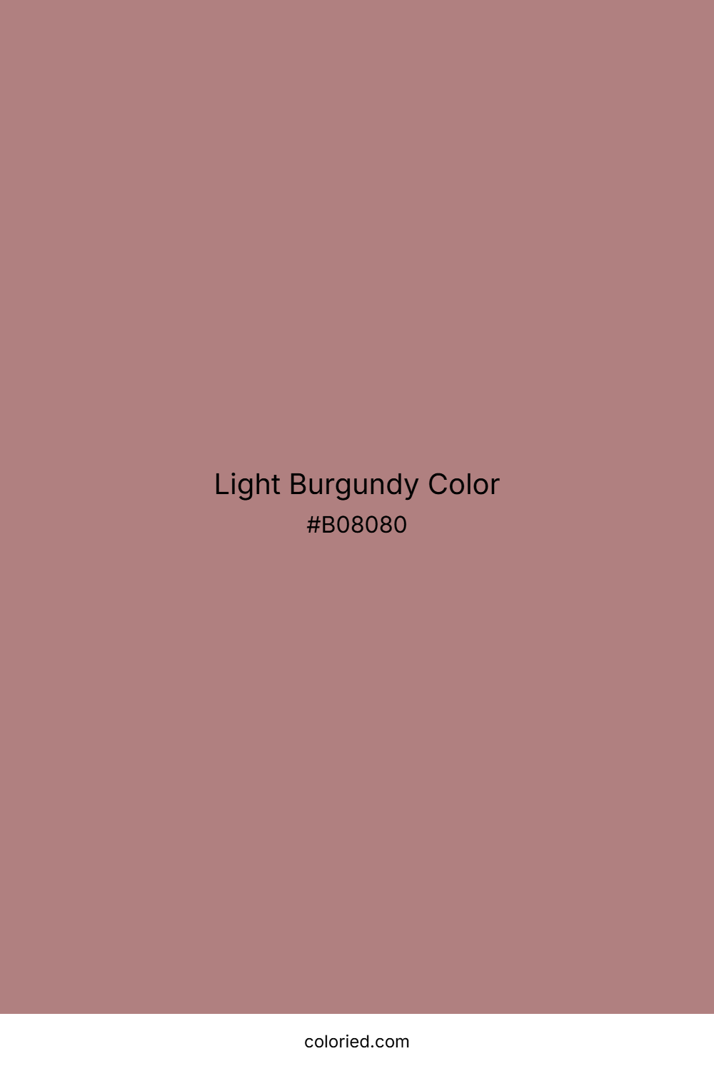Light Burgundy Color