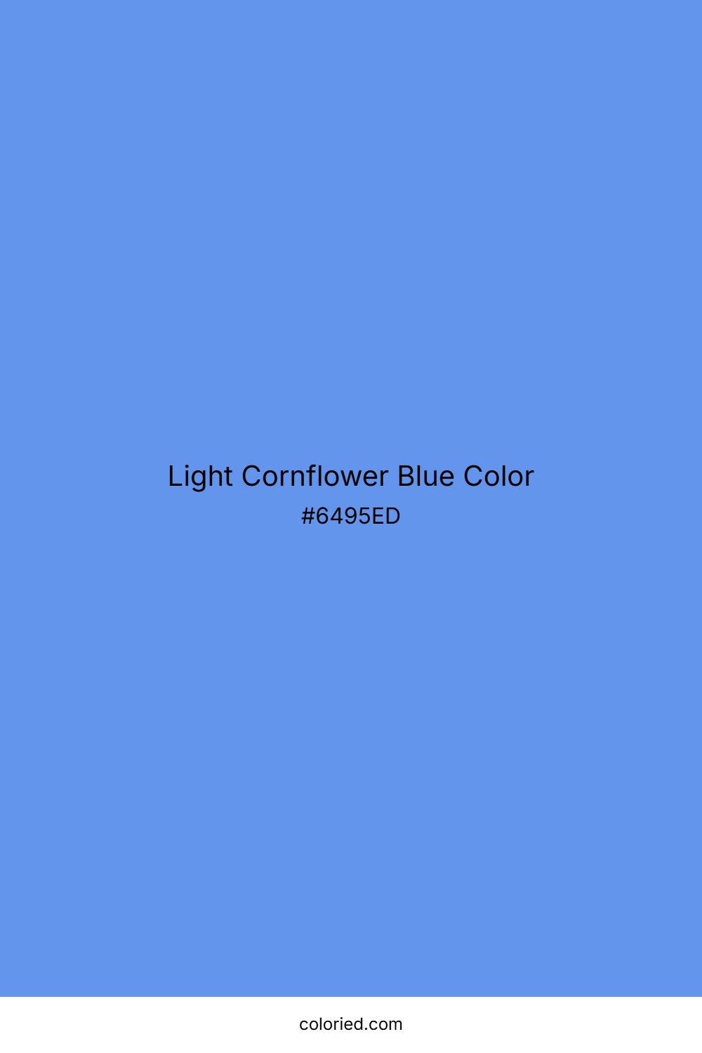Light Cornflower Blue Color