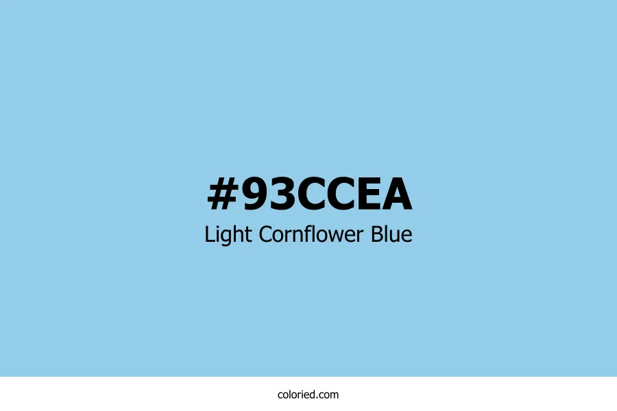 Light Cornflower Blue Color