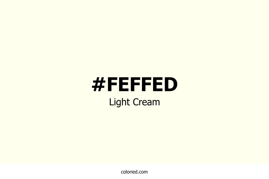 Light Cream Color
