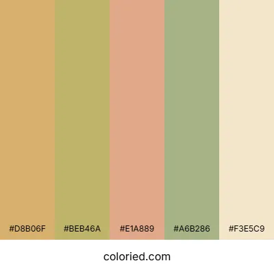 Light Fall Color Palette