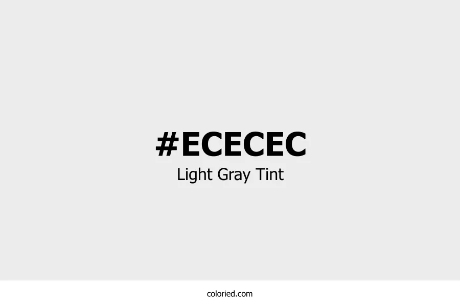 Light Gray Tint Color