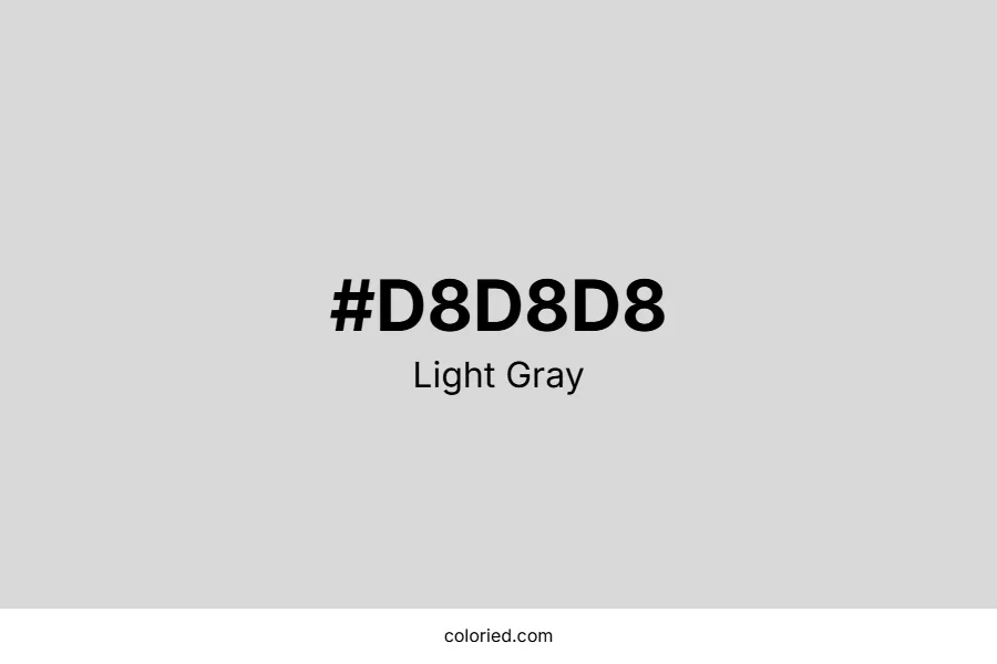 Light Gray Color Hex Code