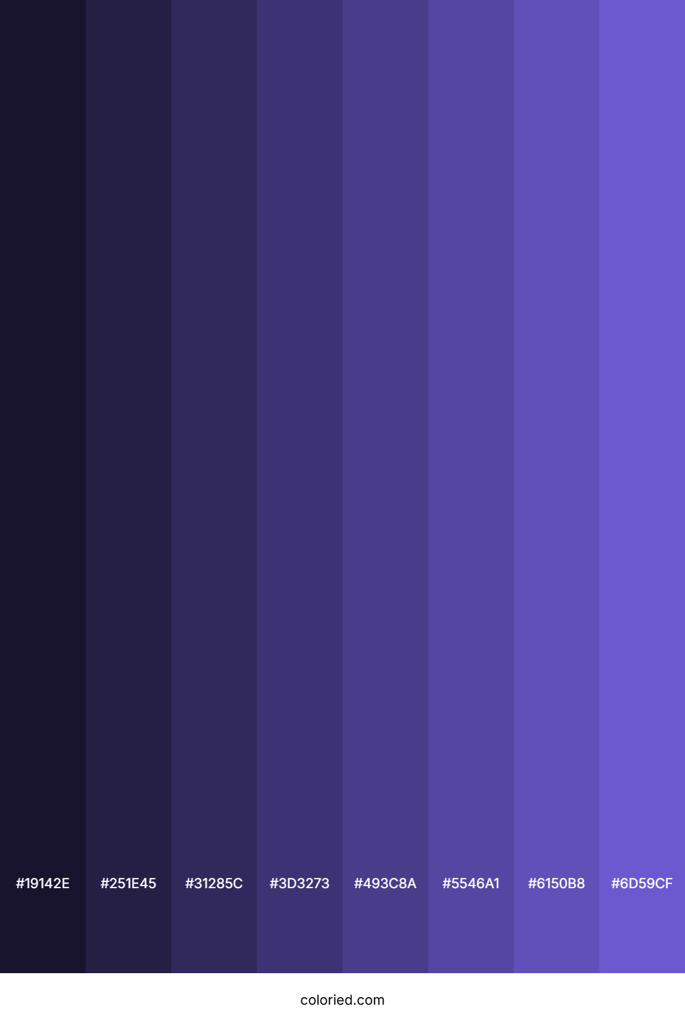 Light Indigo Color Shades