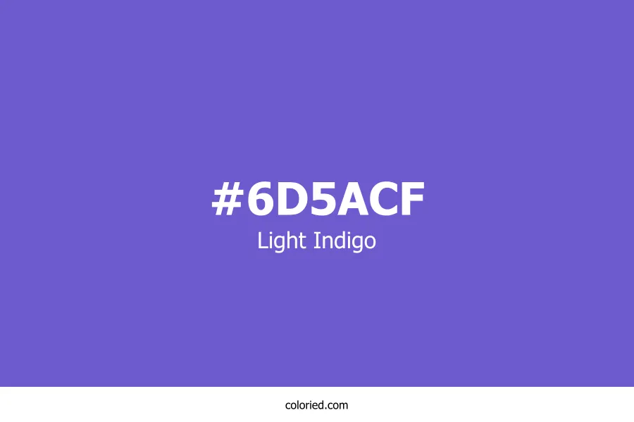 Light Indigo Color Hex Code
