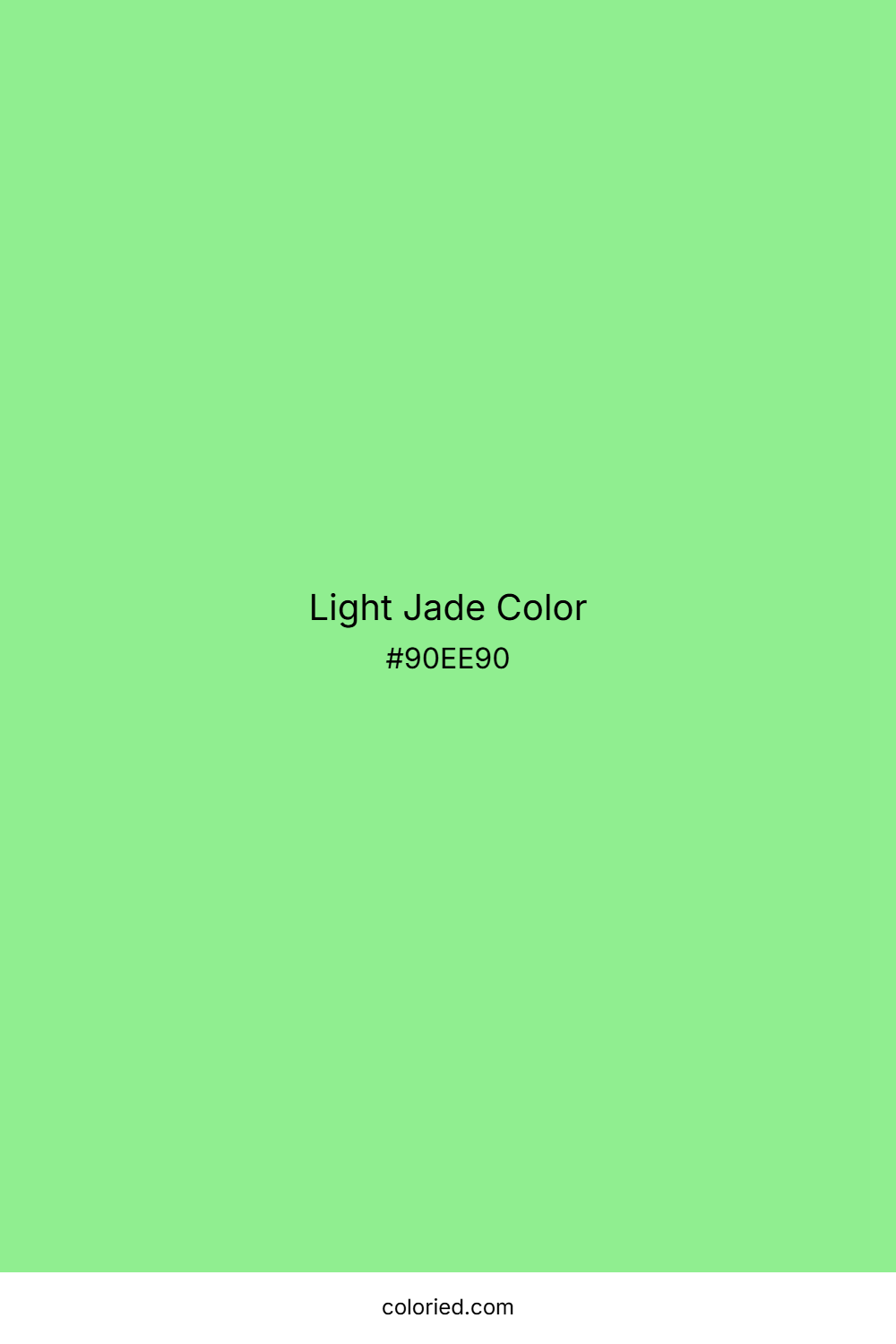 Light Jade Color