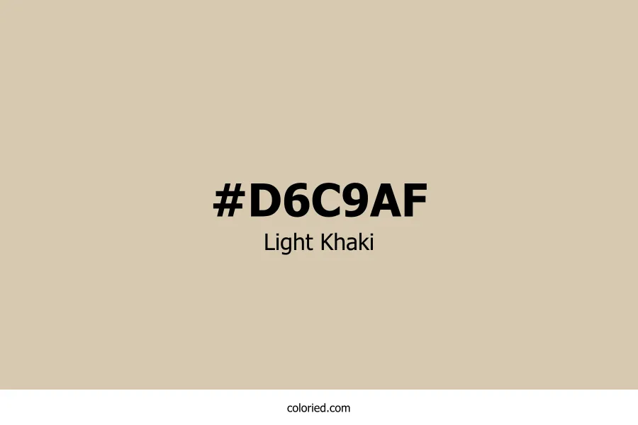 Light Khaki Color