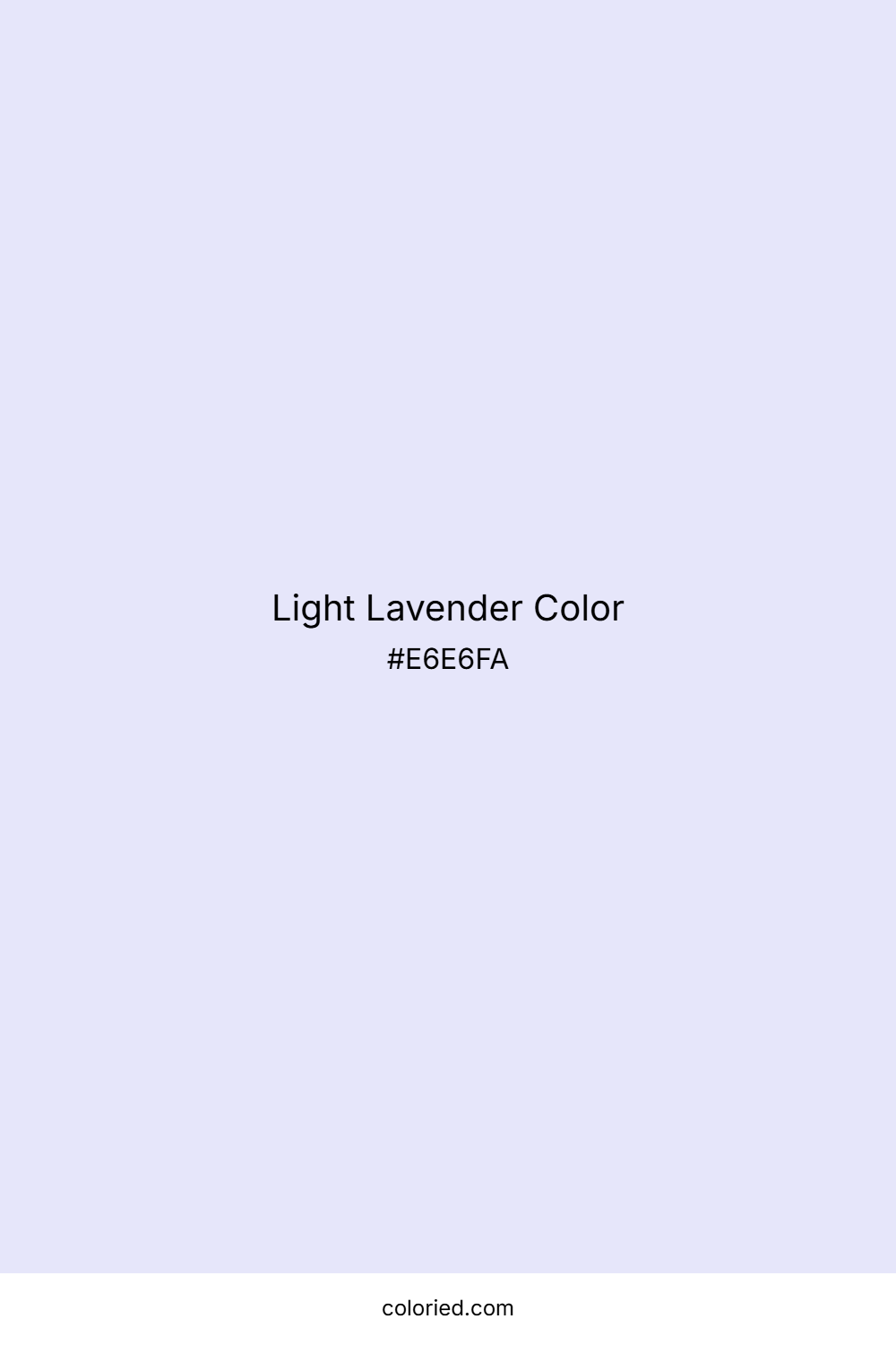 Light Lavender Color