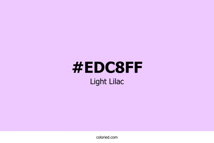Light Lilac Color