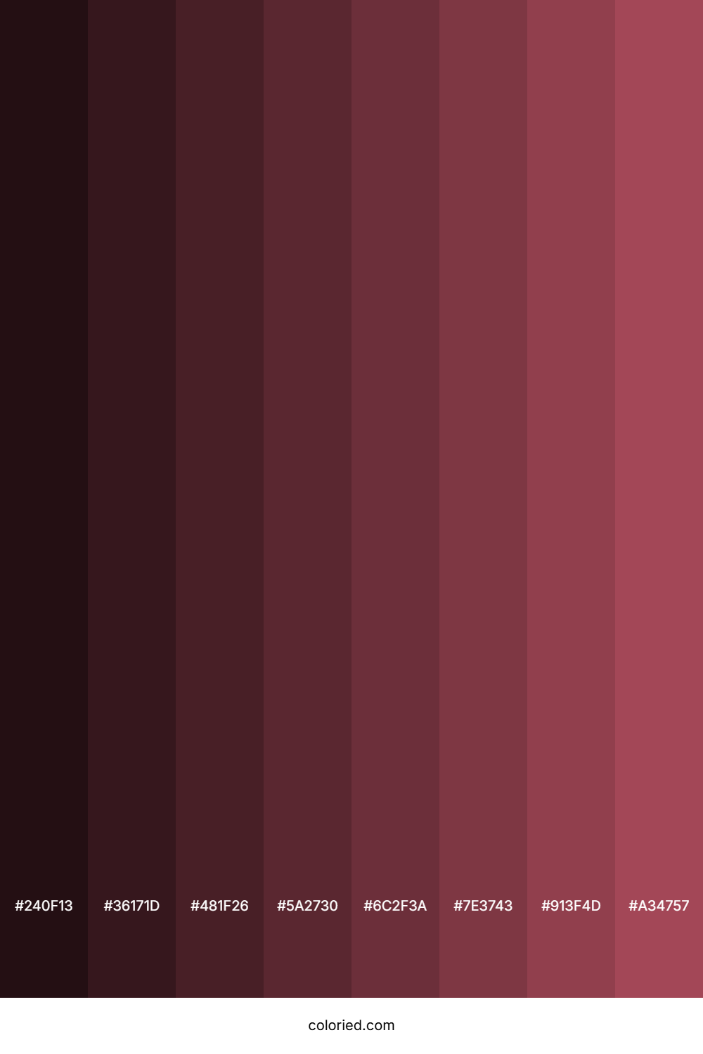 Light Maroon Color Shades