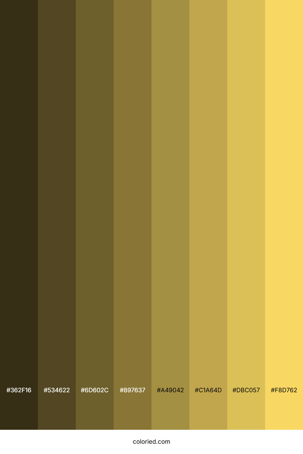 Light Mustard Color Shades