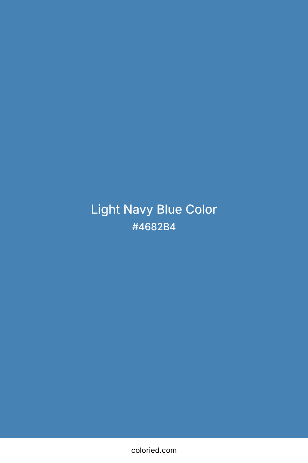 Light Navy Blue Color