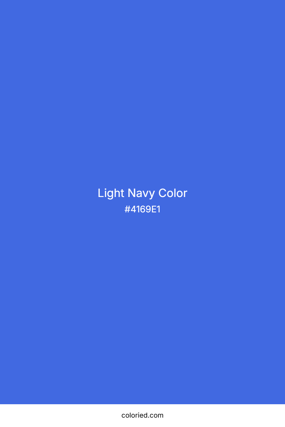 Light Navy Color