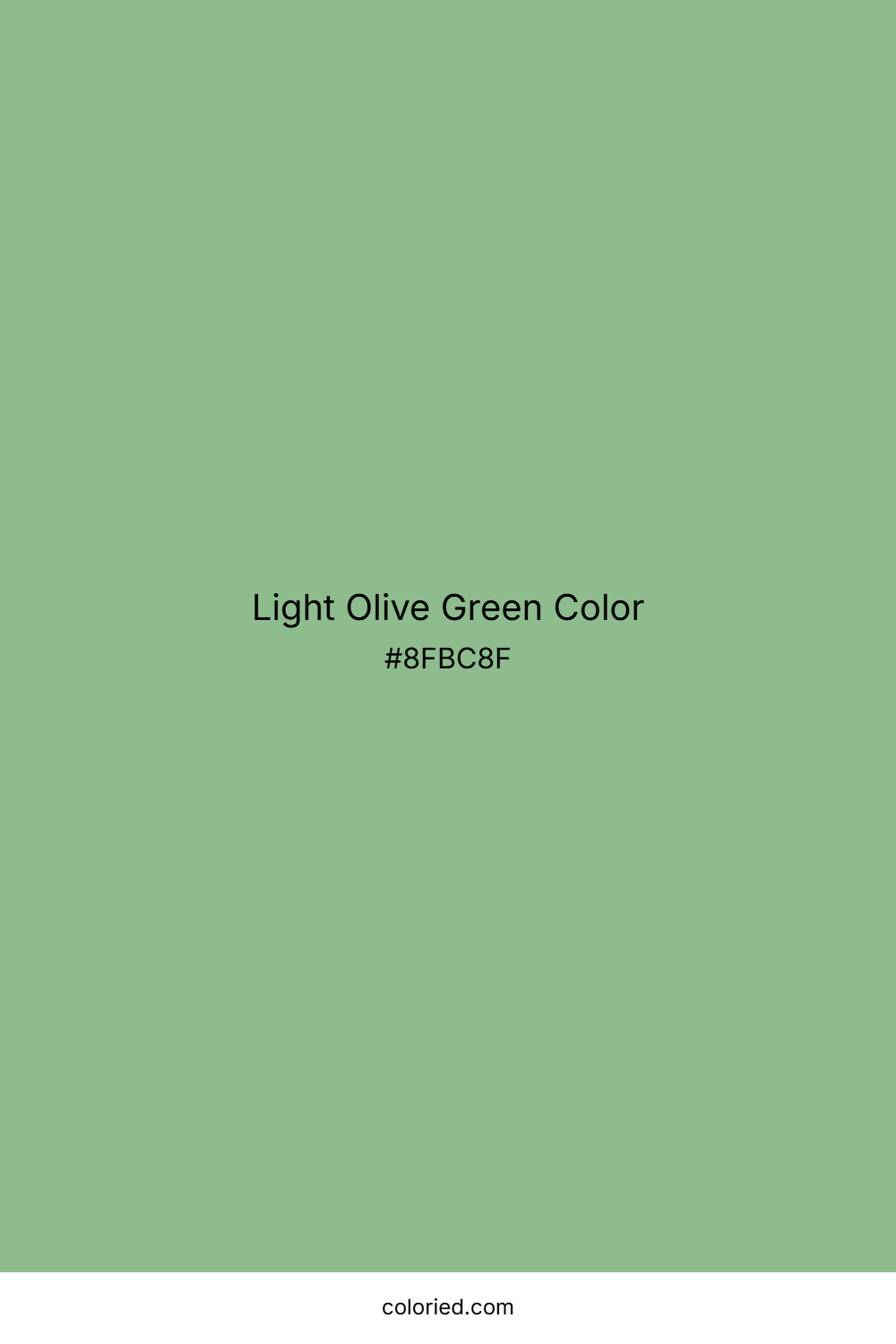 Light Olive Green Color