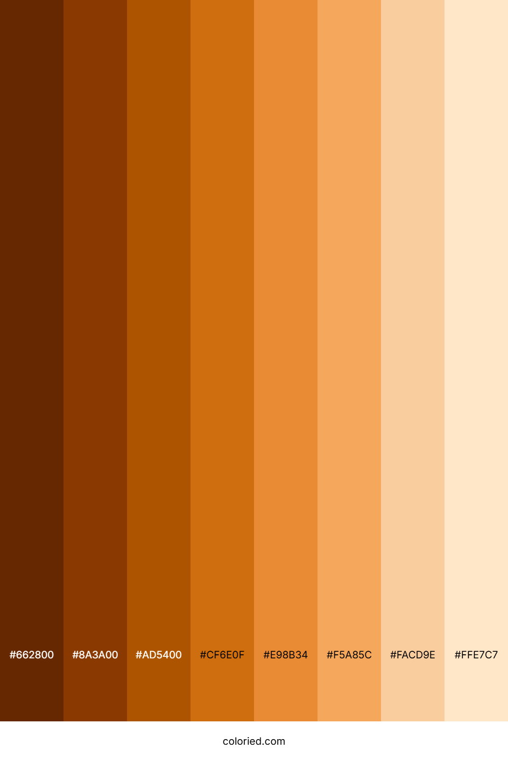 Light Orange Shades
